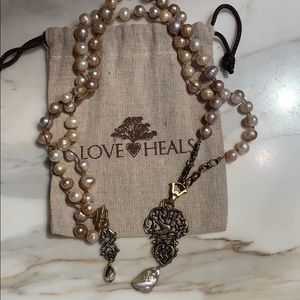 Love Heals Pearl Necklace